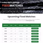 Fixed Football Matches